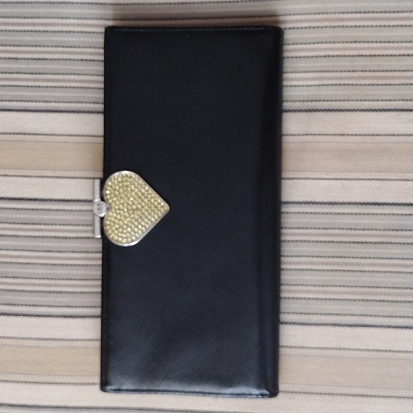 Lovecat black leather wallet - Picture 2 of 9